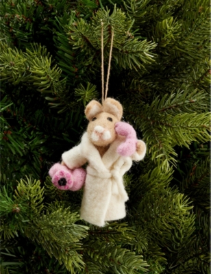 SELFRIDGES EDIT: What's The Goss Bunny wool Christmas decoration