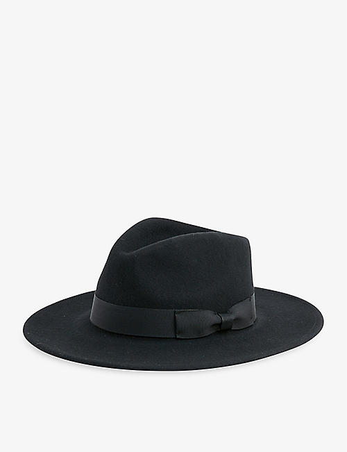 BOUTIQUE BONITA: Bon Fedora wool fedora hat