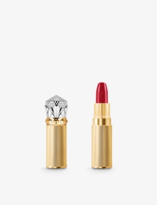 Christian Louboutin Grenade Love Rouge Louboutin On The Go Silky Satin Lipstick 3g