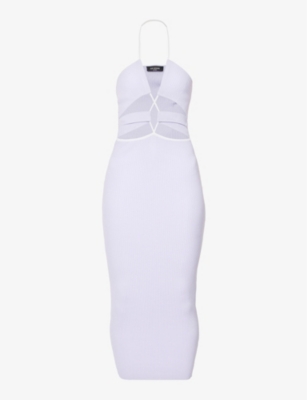 SAN SLOANE - Carter cut-out knitted midi dress | Selfridges.com