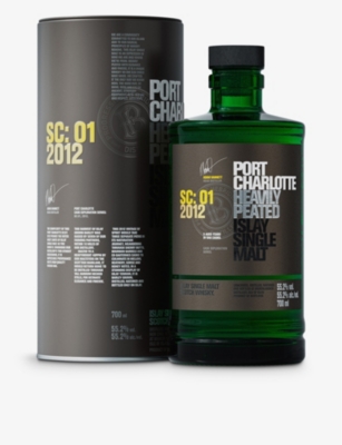 BRUICHLADDICH: Port Charlotte PAC: 01 2012 Islay single-malt Scotch whisky 700ml