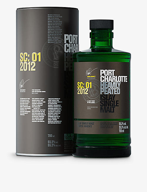 BRUICHLADDICH：Port Charlotte PAC：01 2012 Islay 单麦芽苏格兰威士忌 700 毫升