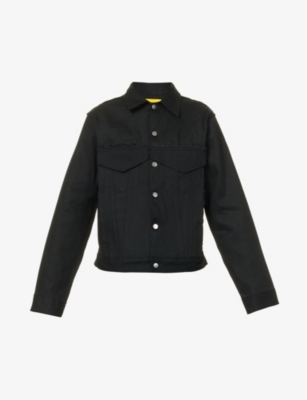 Airei Black Denim Jacket ModeSens