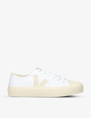 Veja Campo Low-top Sneakers With Suede Accents In White