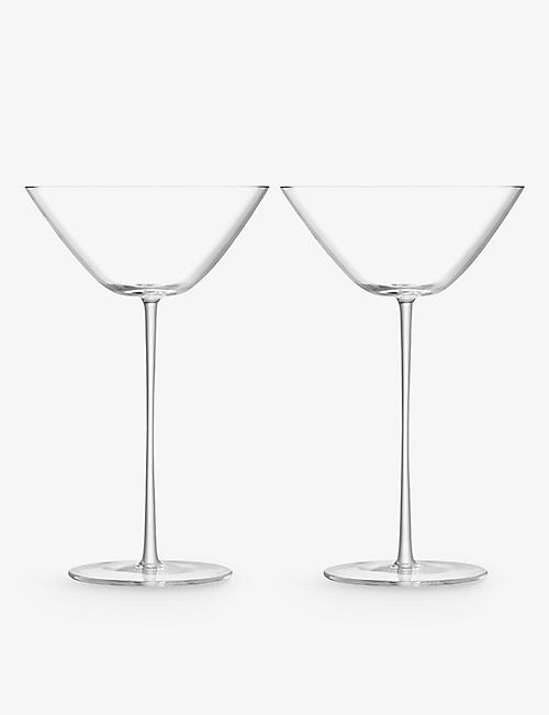 LSA: Bar Culture set of two cocktail glasses