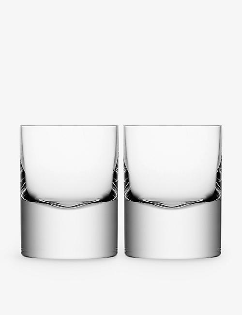 LSA: Boris glass tumblers set of two