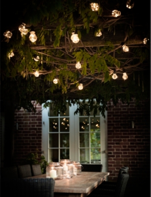 GARDEN TRADING: Festoon-light 20 classic bulbs