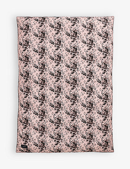 MAGNIBERG: Sweet graphic-print king cotton duvet cover