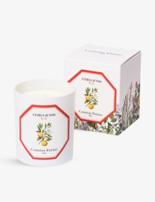 Shop Carriere Freres Citrus Junos Scented Candle 185g