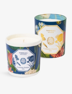 CARRIERE FRERES: Nymphaea Waterlily scented candle refill 185g