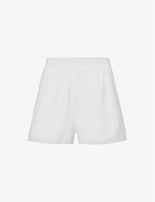 THE UPSIDE: Zinnia Soho cotton-towelling shorts