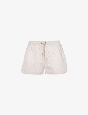 DAILY PAPER: Reportia drawstring-waist cotton shorts