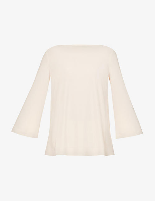 MAX MARA: Pampas relaxed-fit stretch-woven top