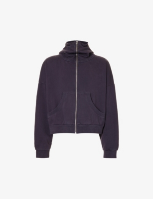 Funnel neck zip up on sale hoodie