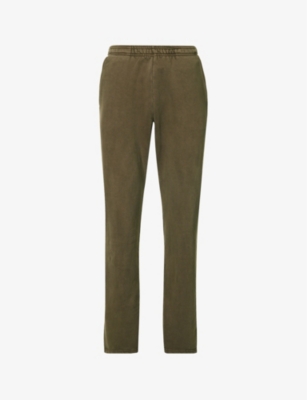 Entire Studios Straight-leg Cotton Sweatpants In Brunette