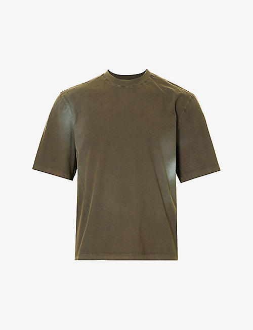 ENTIRE STUDIOS: Faded-wash boxy-fit organic cotton-jersey T-shirt