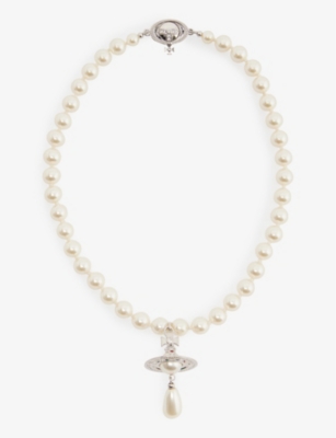 Vivienne Westwood Pearl Orb Necklace