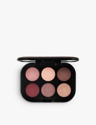 Shop Mac Embedded In Burgandy Connect In Colour Eyeshadow Palette 6.25g