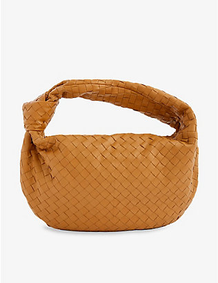 BOTTEGA VENETA: Jodie small leather top-handle bag