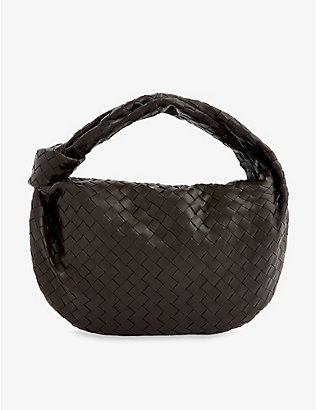 BOTTEGA VENETA: Jodie small leather top-handle bag