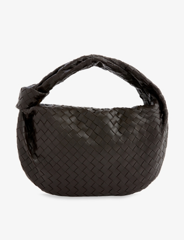 Jodie small leather top-handle bag