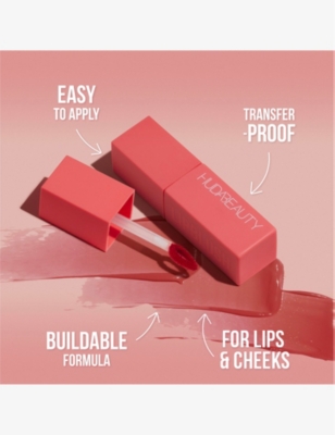 Huda Beauty Rosy Kiss Lip Blush Creamy Lip And Cheeky Stain 6ml In Rosy Kiss