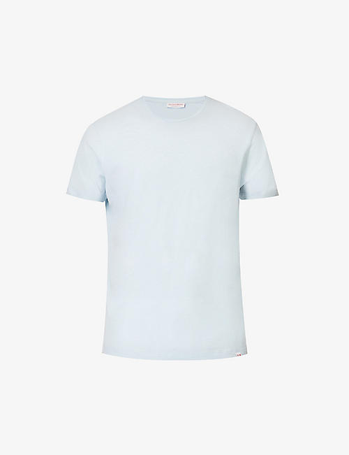 ORLEBAR BROWN：短袖平纹针织棉圆领 T 恤