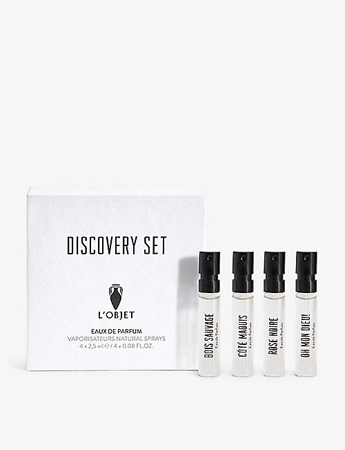 LOBJET: Discovery Set eau de parfum gift set
