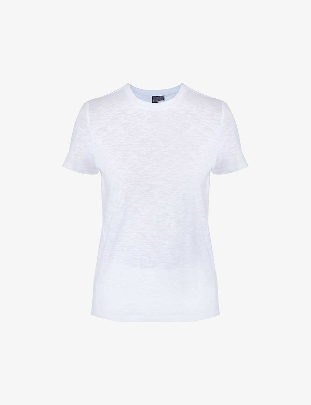 Sweaty Betty Womens White Refresh Relaxed-fit Organic-cotton T-shirt