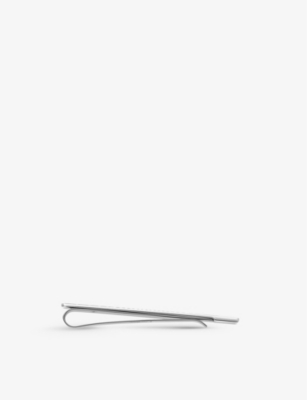 CARTIER: Double C de Cartier stainless-steel tie clip