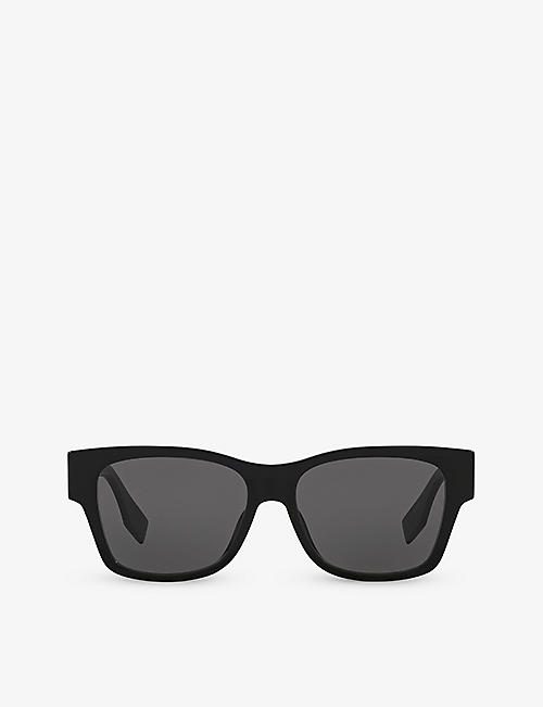 FENDI: FE40081I irregular-frame acetate sunglasses