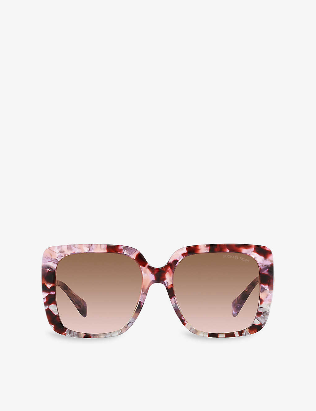 Michael Kors Womens Pink Mk2183u Mallorca Square Acetate Sunglasses