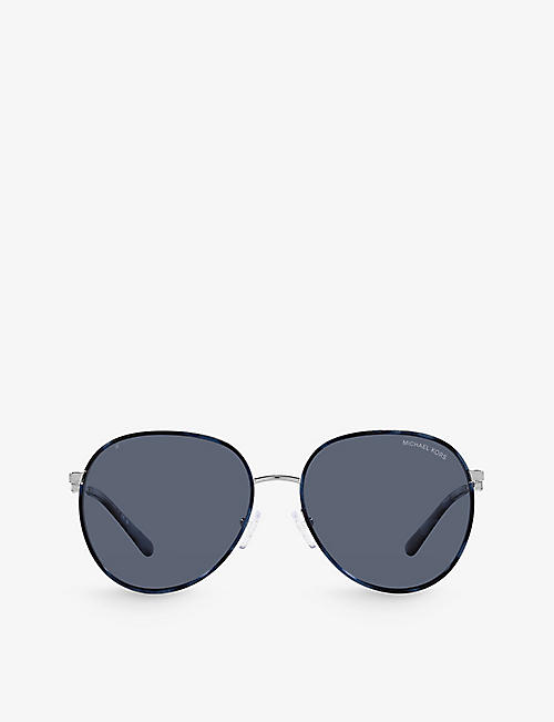 MICHAEL KORS: MK1128J Empire round-frame acetate sunglasses