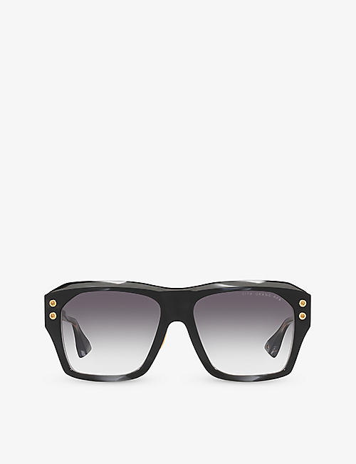 DITA: D4000425 Grand-APX square-frame acetate sunglasses