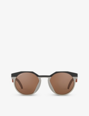OAKLEY: OO9242 round-shape acetate sunglasses