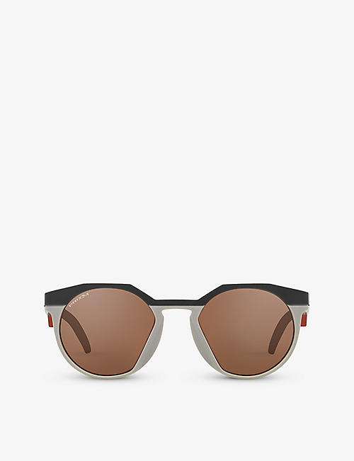 OAKLEY: OO9242 round-shape acetate sunglasses