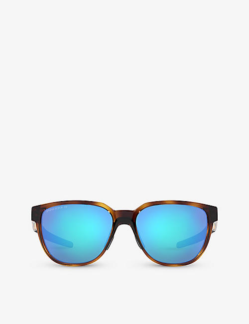 OAKLEY: OO9250 Actutator rectangular-frame acetate sunglasses