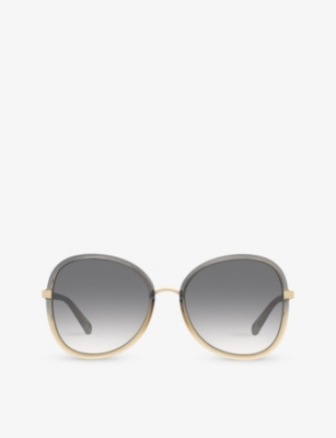 CHLOE: CH0030S butterfly-frame acetate sunglasses