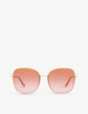 CHLOE: CH0031S square-frame acetate sunglasses