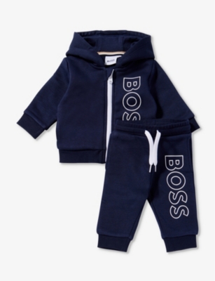 Hugo boss 2025 tracksuit selfridges