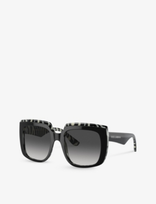 DOLCE & GABBANA: DG4414 square-frame acetate sunglasses