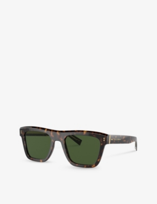 Dolce & Gabbana Dg4420 Square-frame Acetate Sunglasses In Brown