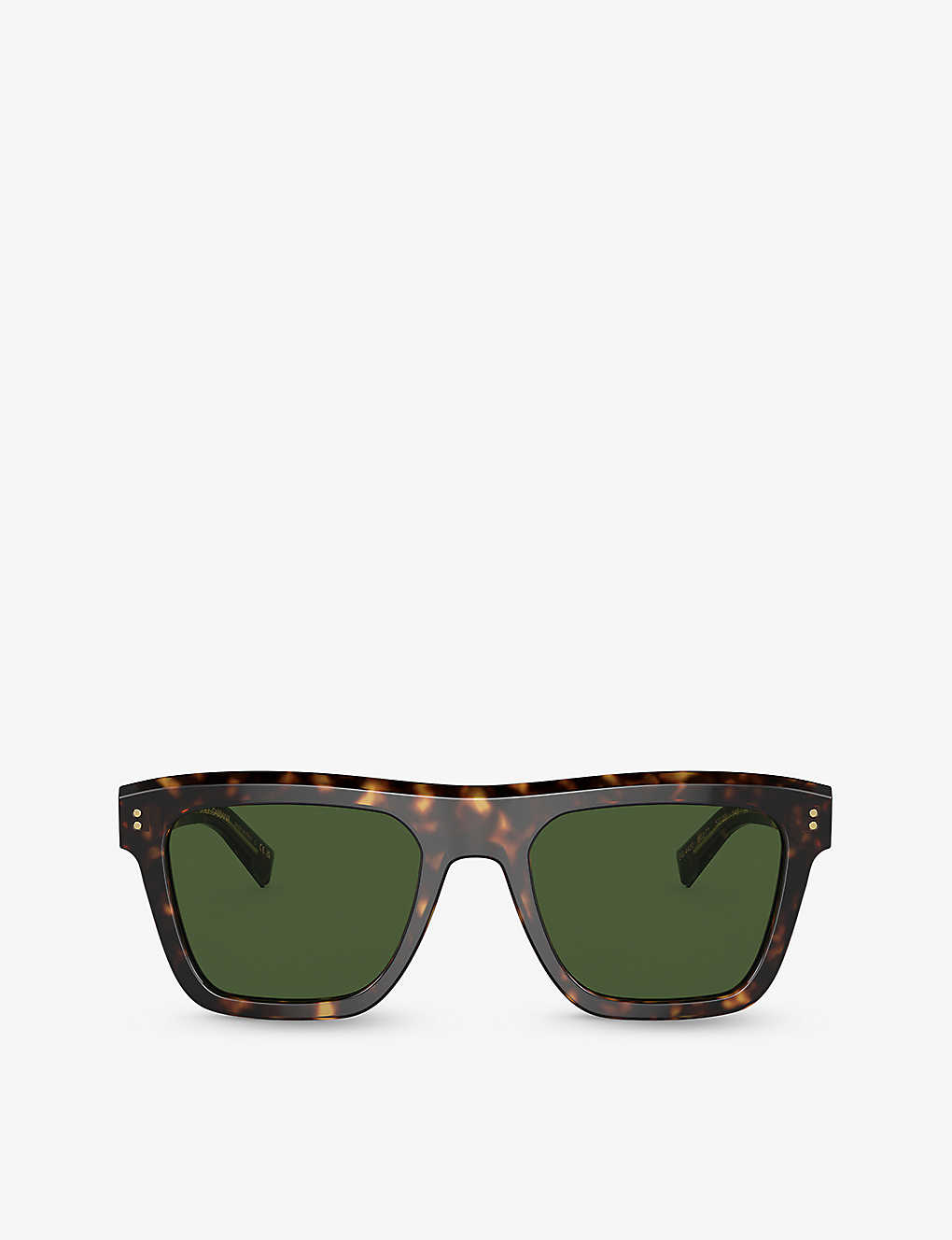 Dolce & Gabbana Dg4420 Square-frame Acetate Sunglasses In Brown