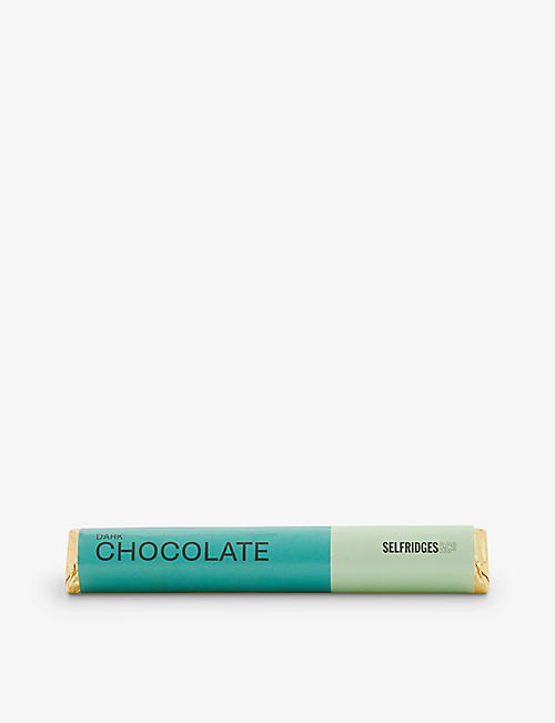 SELFRIDGES SELECTION: Dark chocolate bar 85g