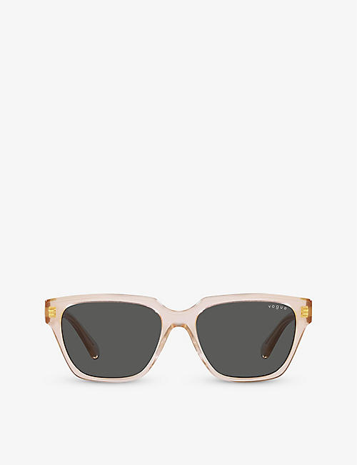 VOGUE: VO5512S rectangle-frame acetate sunglasses