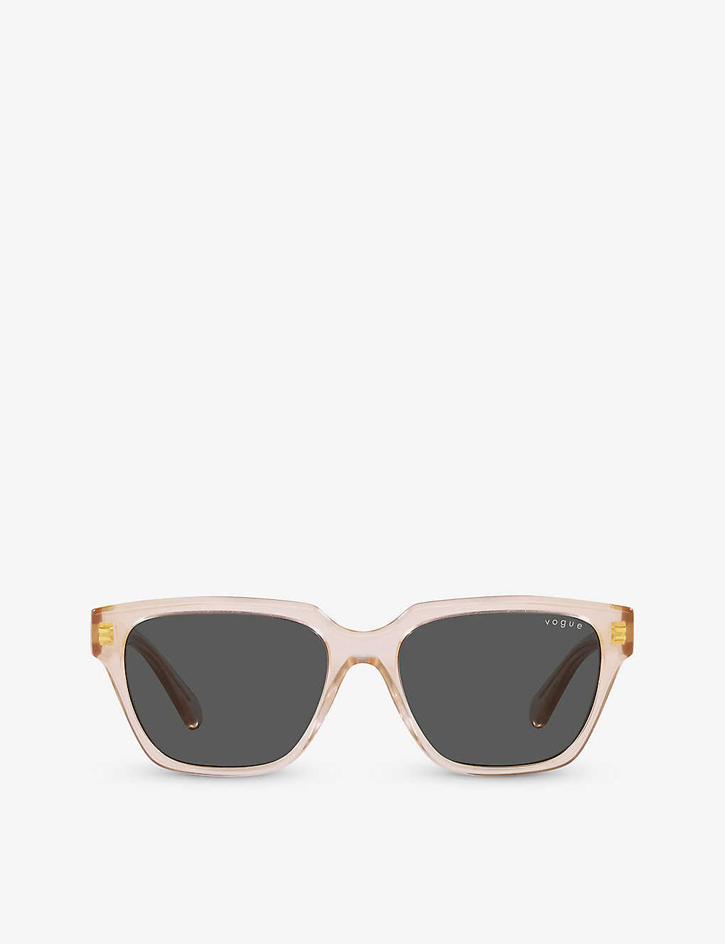 Vogue Womens Pink Vo5512s Rectangle-frame Acetate Sunglasses