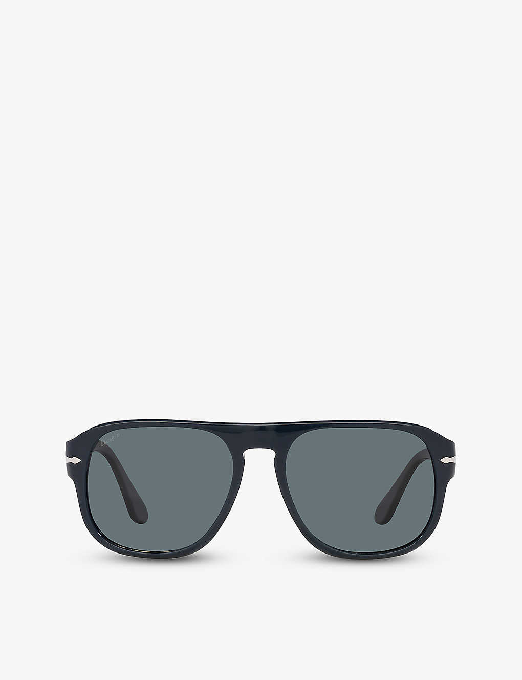 Persol Round-frame Sunglasses In Blue