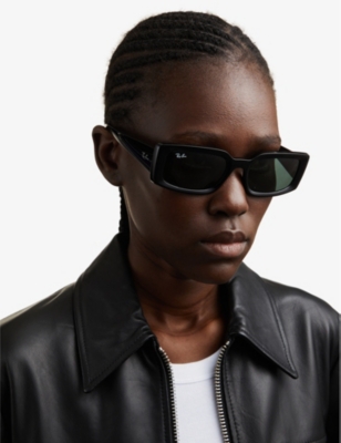 RAY-BAN: RB3796 pillow-frame acetate sunglasses