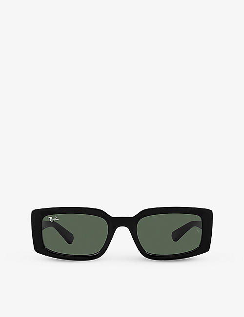RAY-BAN: RB3796 pillow-frame acetate sunglasses