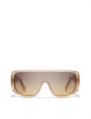 CHANEL: Shield Sunglasses